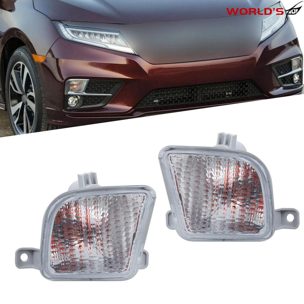 Turn Signal Light Set for Honda Odyssey, Passport (2018–2021) Halogen