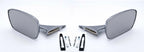 Outside Door Mirror Left with Ribbed Base for 1970–1972 Chevelle