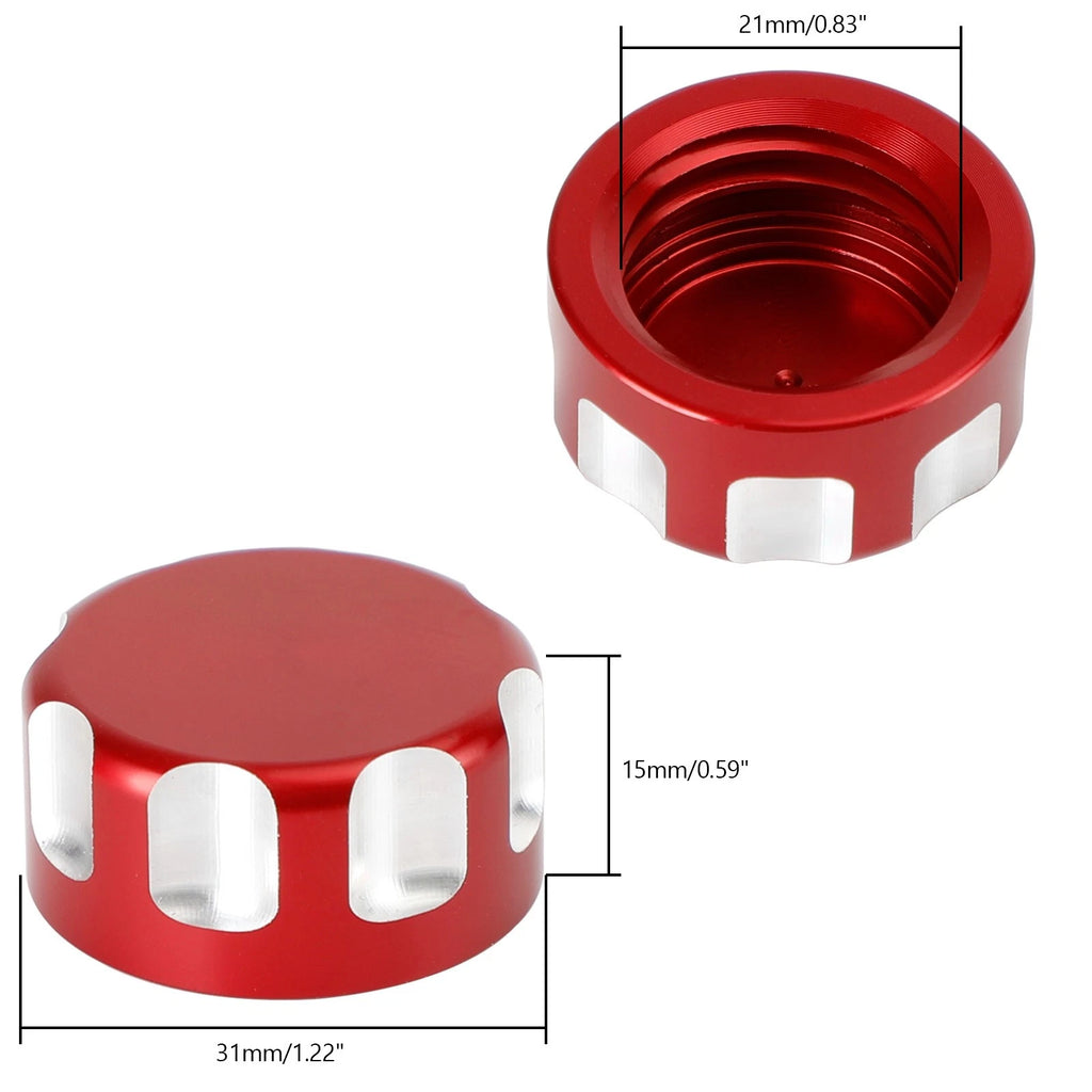 Red Expansion Tank Cap for Ducati Diavel 1200 1260 S XDiavel DesertX SS 939 S