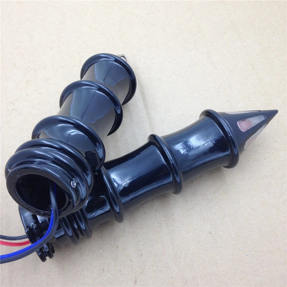 Spike 1" Hand Grip w/ Signals for Suzuki Boulevard, Yamaha V-Star, Road Star