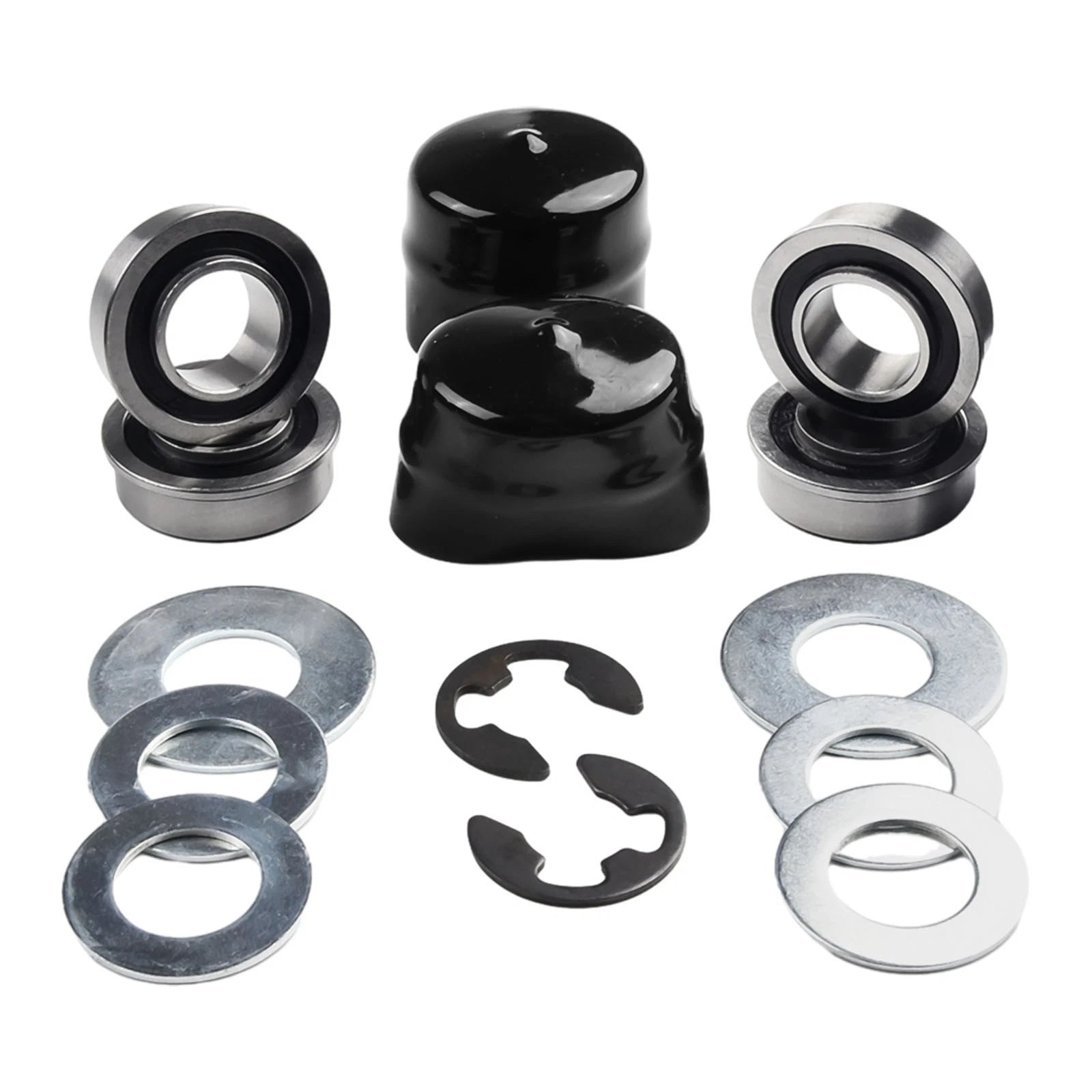 Front Wheel Bushing to Bearing Conversion Kit 19mm for Lawn Mower