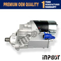 Starter Motor for Isuzu FRR500 FFR550 FRR33 8.2L Diesel 6HH1 6HE1 (1996–2003)