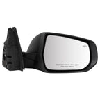 Right Rear Door Mirror for Chevrolet Malibu (2016–2021) Heated, Object Warning, 12 Pins