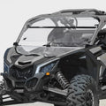 2-in-1 Flip Front Clear Windshield for Can-Am Maverick X3 (2017–2025)