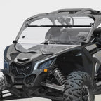 2-in-1 Flip Front Clear Windshield for Can-Am Maverick X3 (2017–2025)