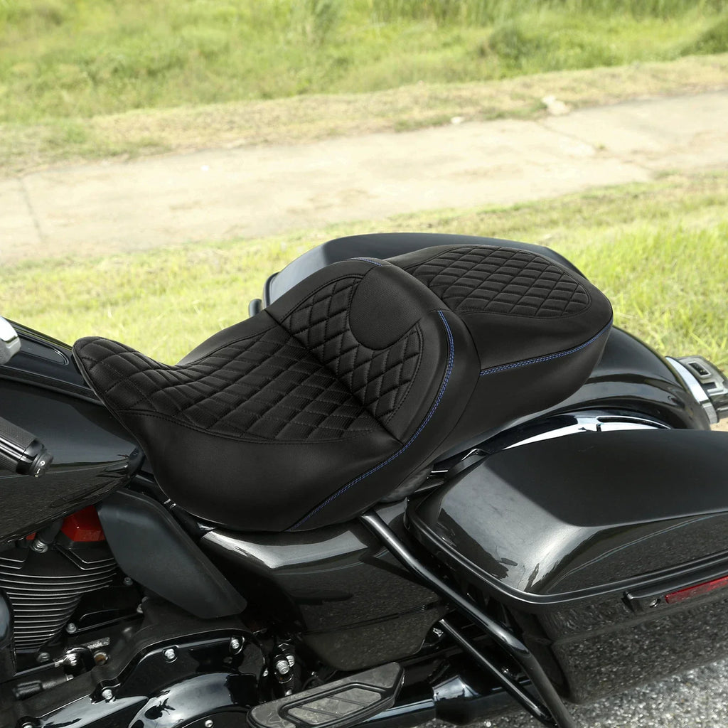 Driver Passenger Seat for Harley Electra Road King Glide (2009-2023)
