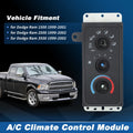 A/C Heater Climate Control Module for Dodge Ram 2500 3500 (1999–2002)
