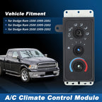 A/C Heater Climate Control Module for Dodge Ram 2500 3500 (1999–2002)