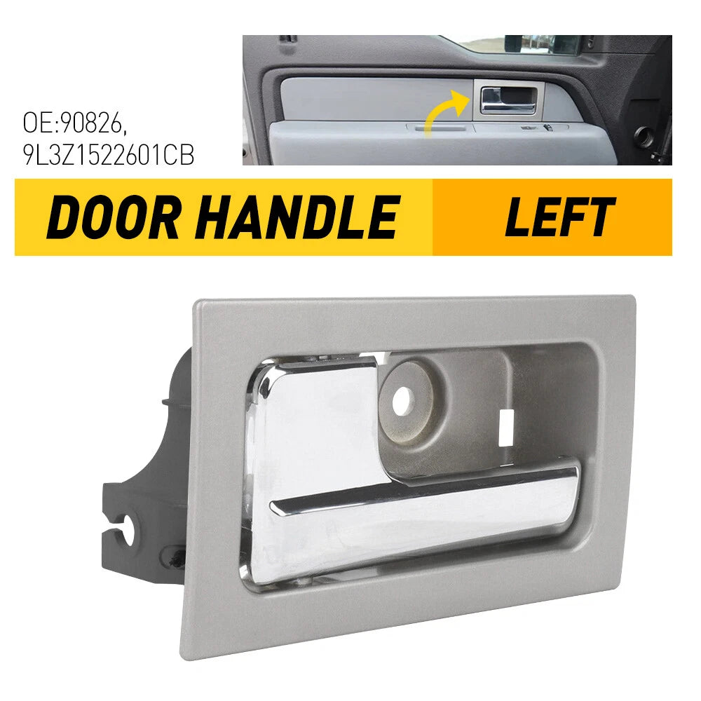 Inside Door Handle for Ford F-150 Lobo (2009–2014) Silver