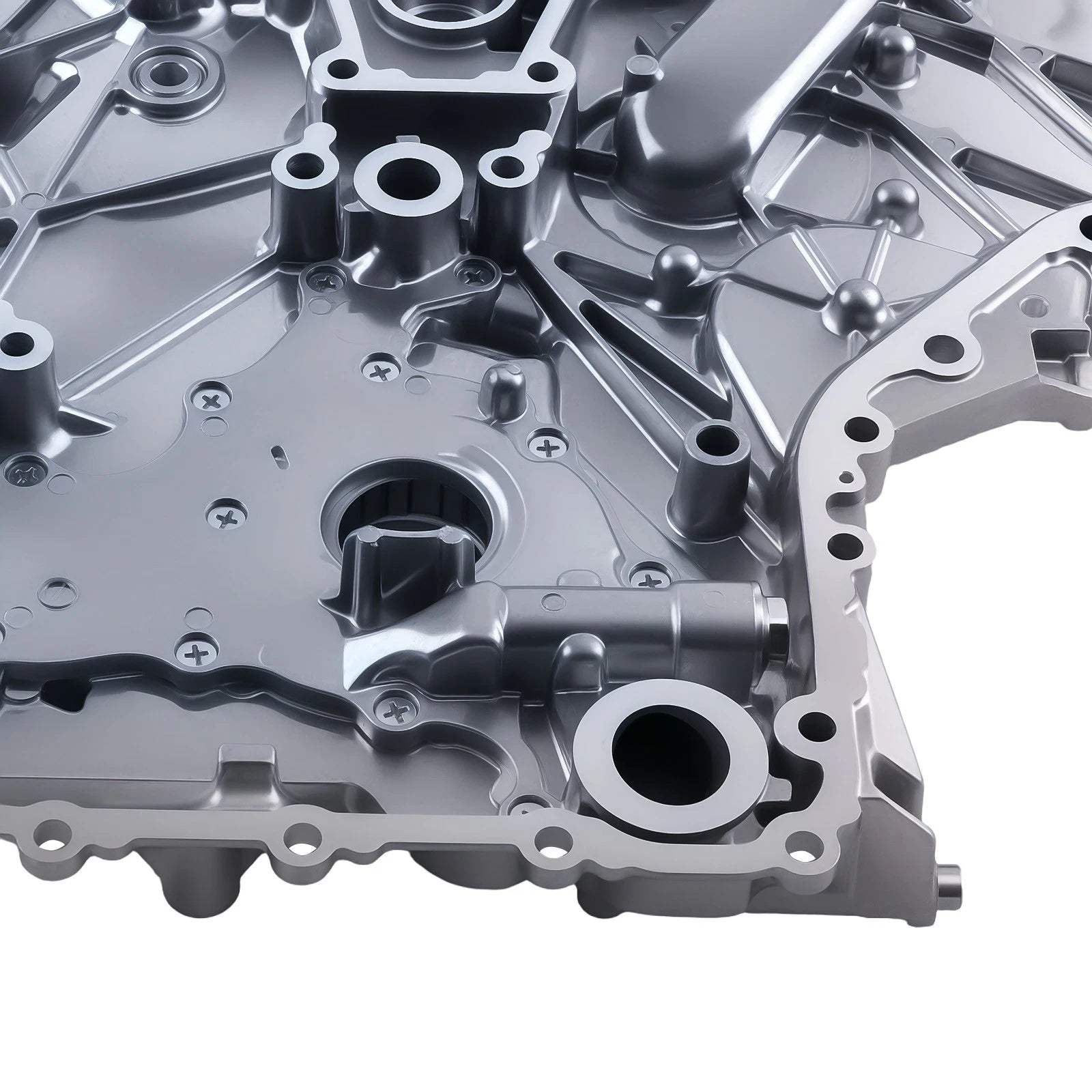 Aluminum Timing Cover Oil Pump for Toyota Land Cruiser (2008–2021)