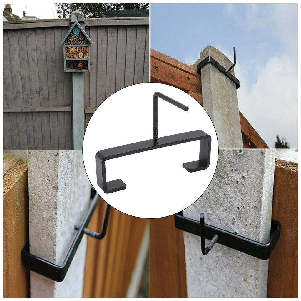 Hanging Growth Bags and Hose Reels Holder for Fence Posts