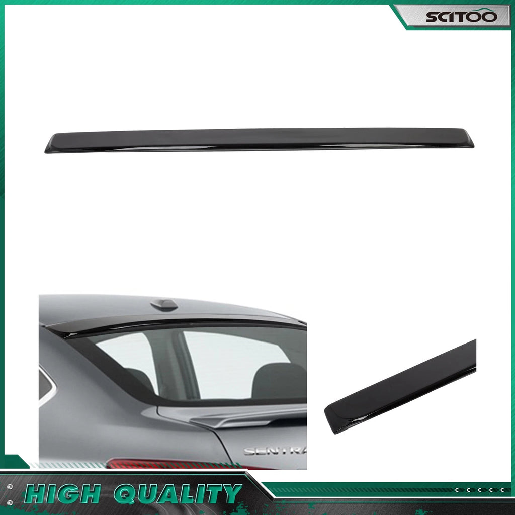 Roof Spoiler for Nissan Sentra (2013–2019) Painted Black ABS