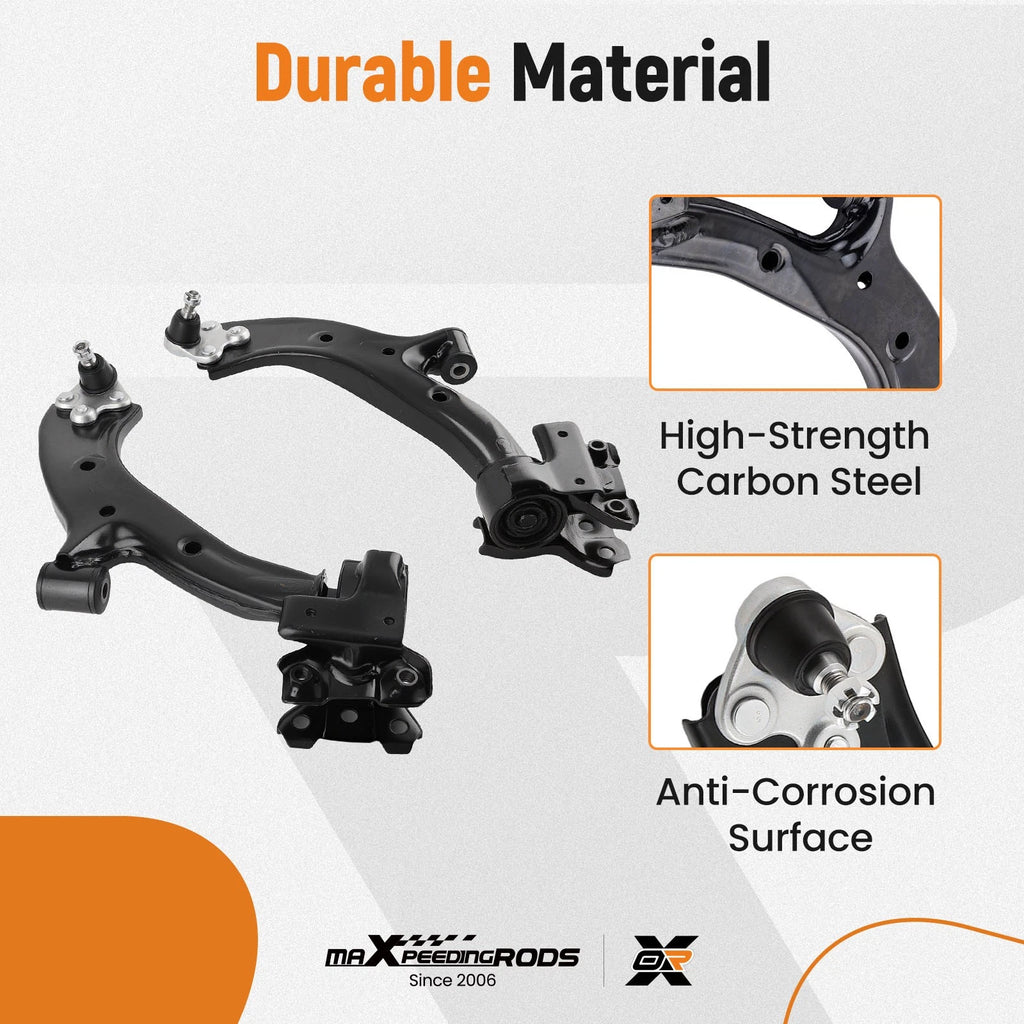 8x Front Lower Control Arm Sway Bar Tie Rods for Honda CR-V (2007–2011)
