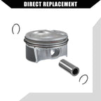 Set of 1 Engine Piston, Pin & Snap Ring for Kia Soul (2010–2019)