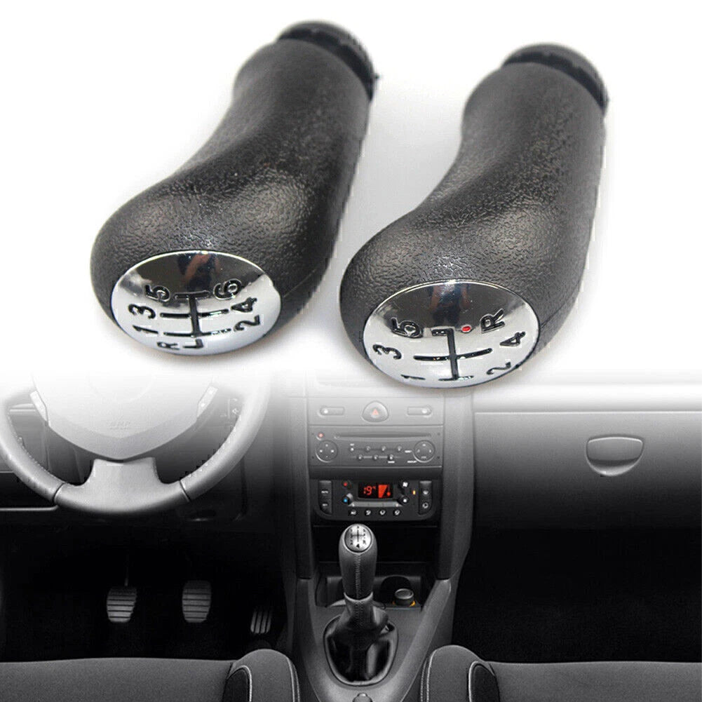 Shift Gear Knob 5/6 Speed for Renault Clio MK3, Megane MK2, Scenic MK2 (2006–2012)