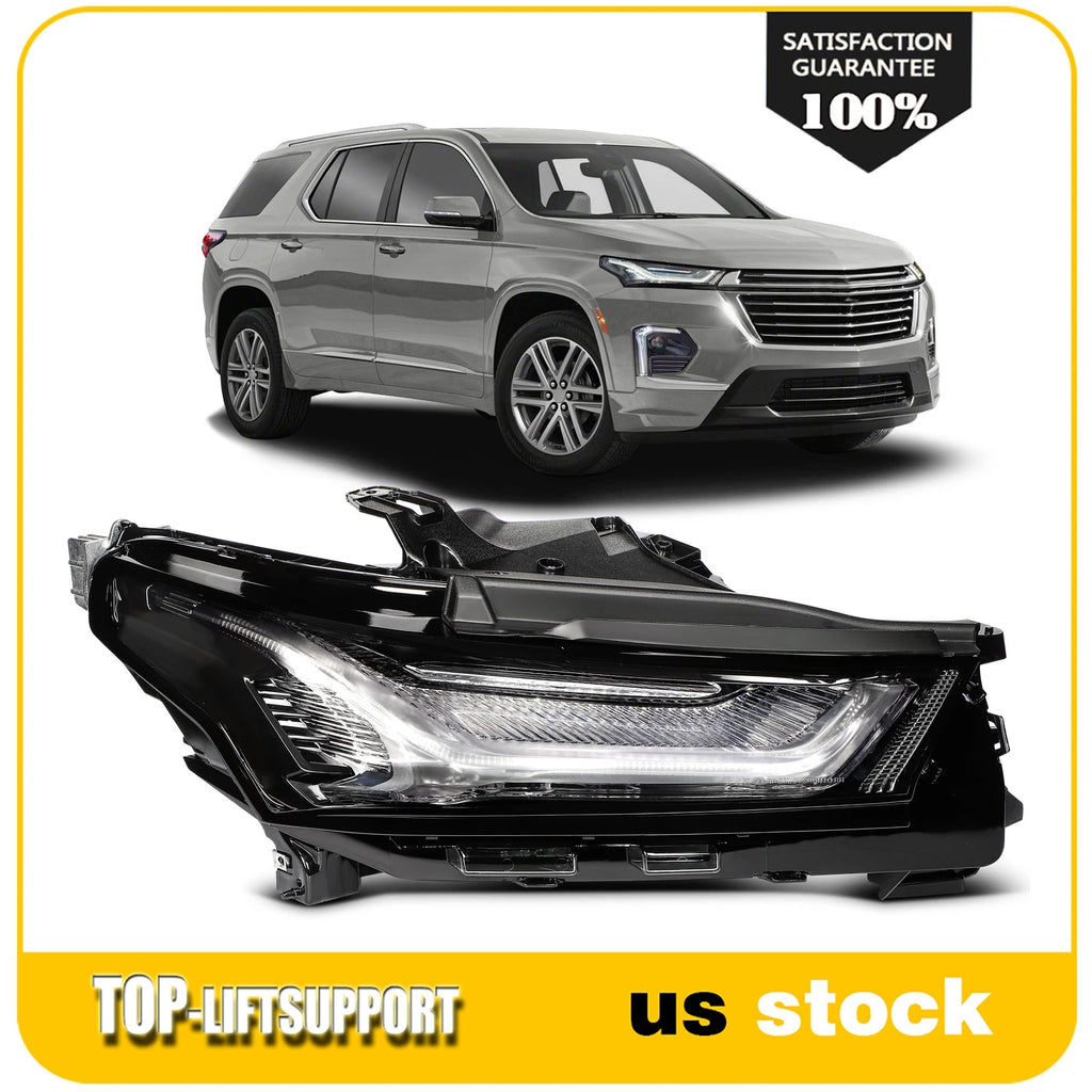 Right Side Headlight for Chevy Traverse (2022–2023) LED DRL Signal Light