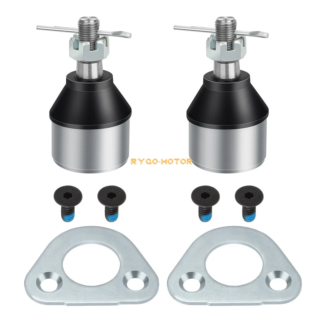 2 Pack Ball Joint & Bracket Kit for Polaris Ranger 400 425 500 570 700 800 (2010–2023)