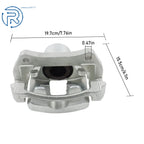 Front Left Brake Caliper with Bracket for Chevy Malibu Equinox GMC Terrain