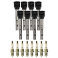 Set of 8 NGK Laser Platinum Ignition Coils for Audi Q7 VW 4.2 V8 (2007–2015)