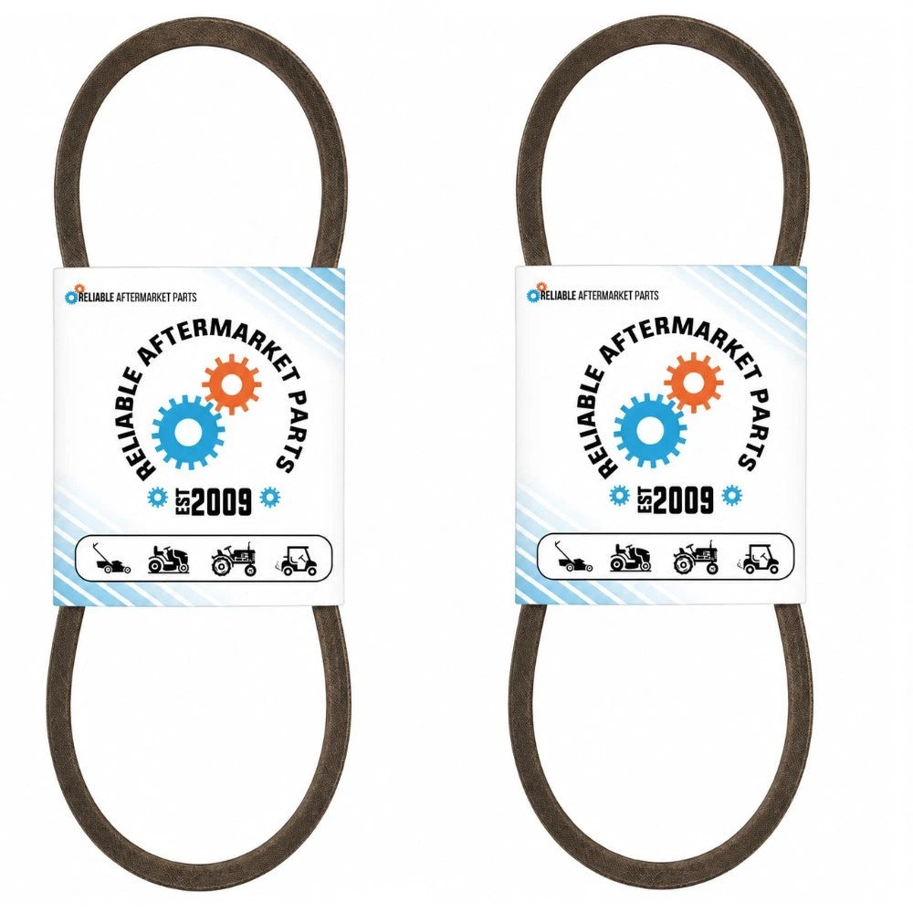 2X Drive Belts 1/2" X 35" for MTD Snowblowers (Husqvarna)