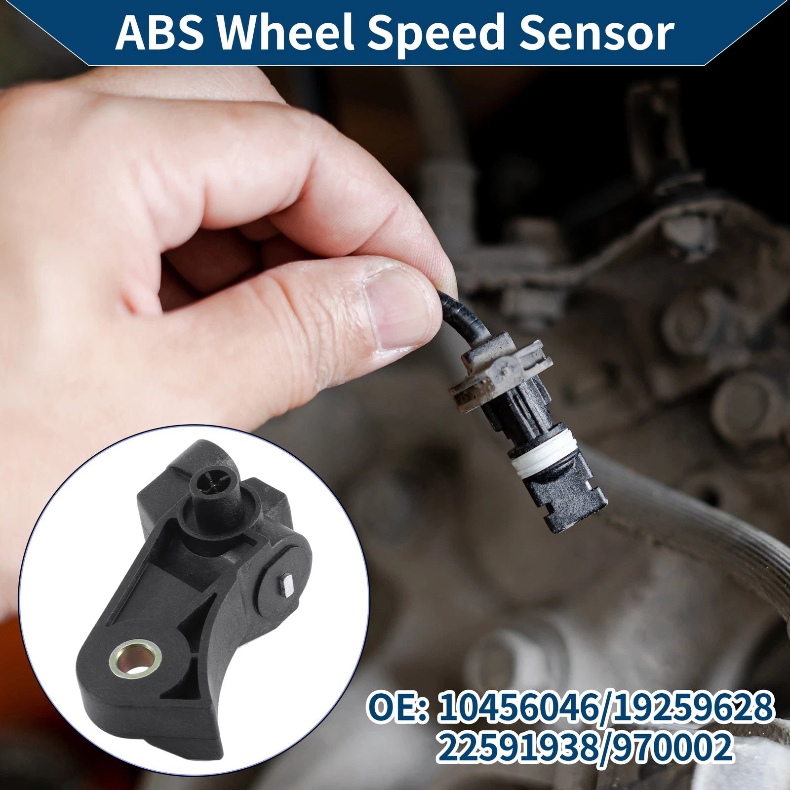 ABS Wheel Speed Sensor for Chevrolet Cavalier (No. 10456046/19259628)