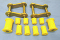Rear Greasable Shackles & Poly Bushes for Hilux GGN V6 (2005-2015)