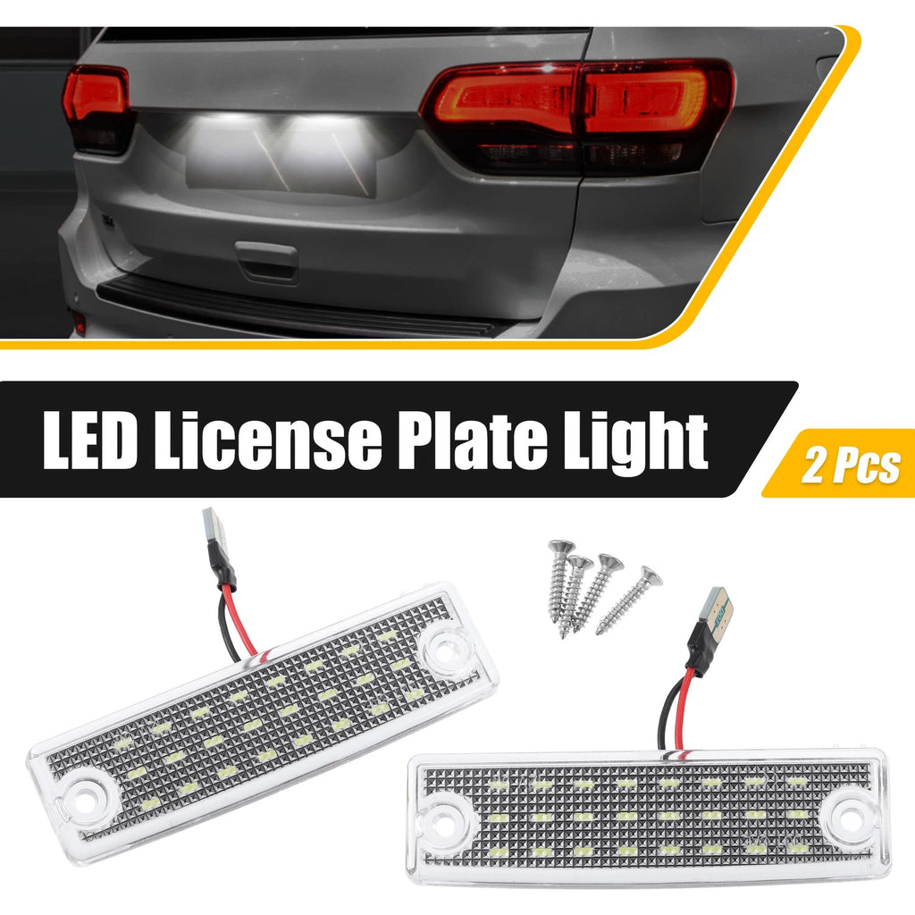 2X LED License Plate Light Lamp Assembly for Toyota 4Runner 