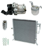 A/C Compressor Kit With Condenser Replacement for BMW 328i 2.8L (1998–1999)