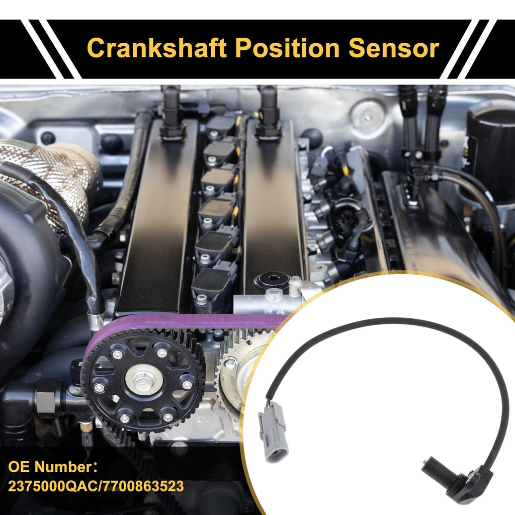 1 Pc Crankshaft Position Sensor No.2375000QAC for Nissan Primastar (2001–2006)