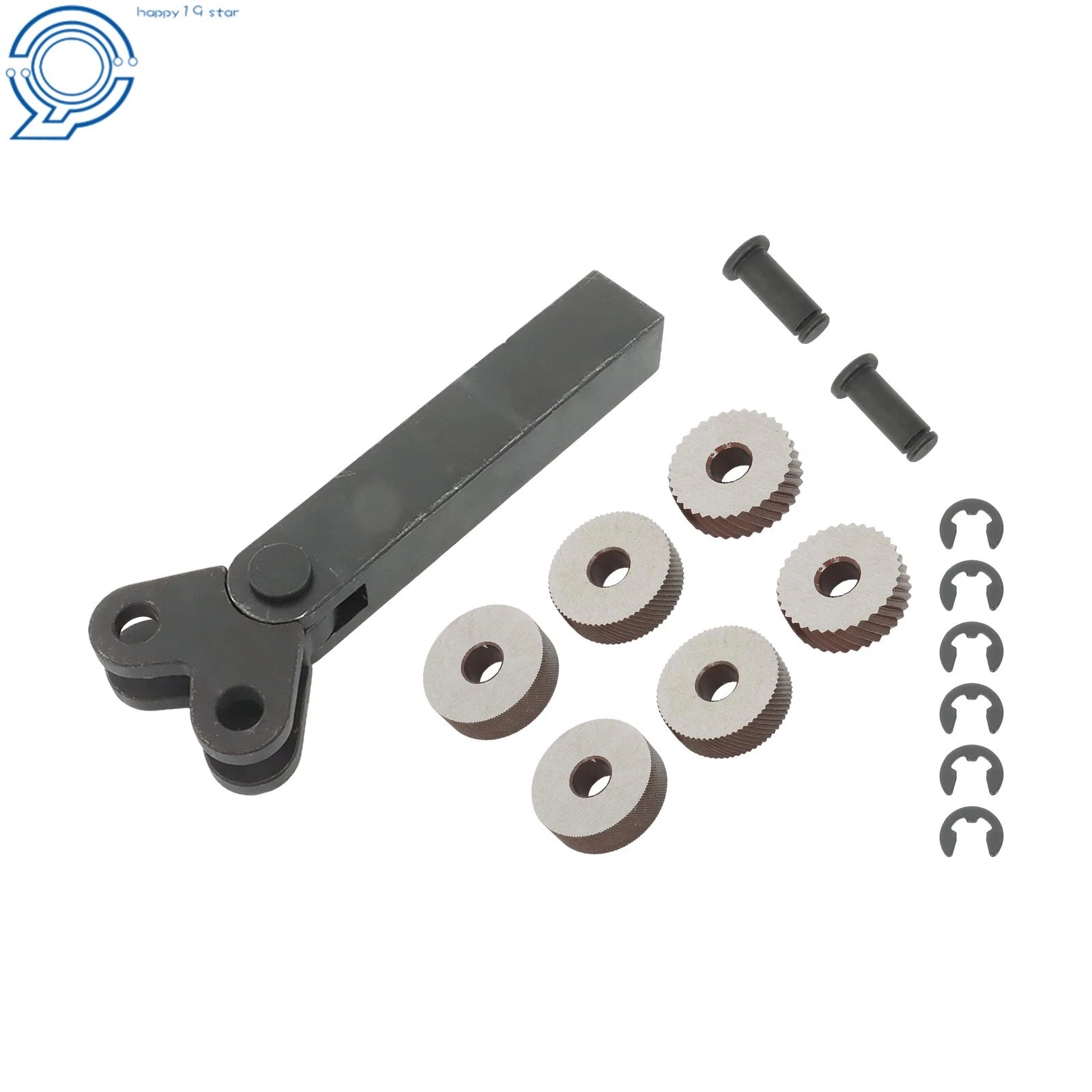 Set of 7 Knurling Tools for Automotive Applications