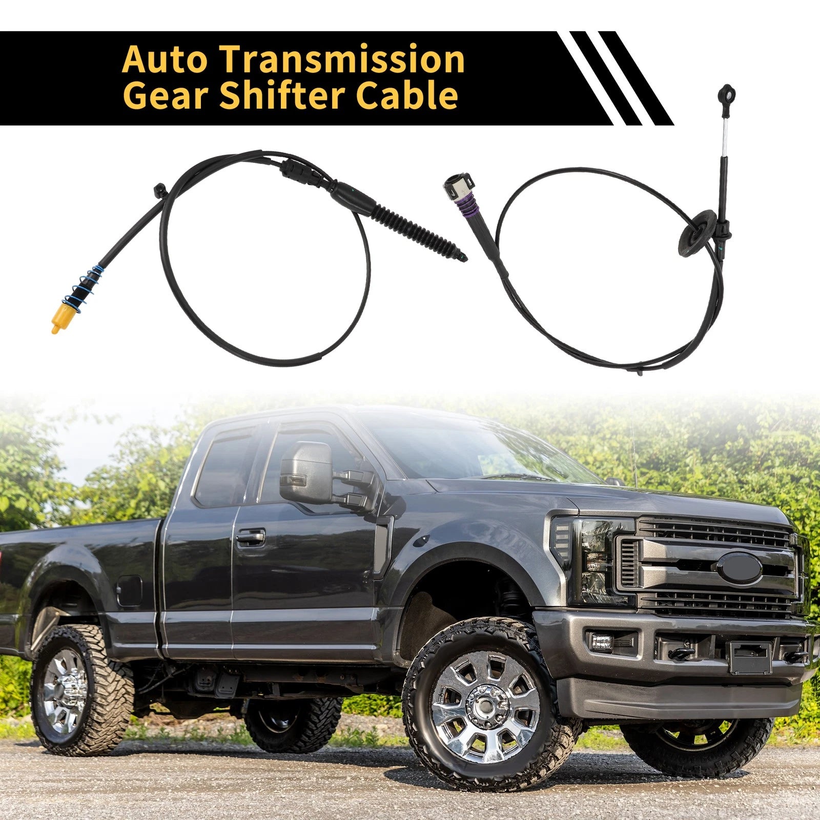 Transmission Gear Shifter Cable for Chevrolet Silverado 2500 HD (2001–2006)