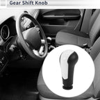 5 Speed Shift Knob for Chevrolet Spark (2013–2022) White Black