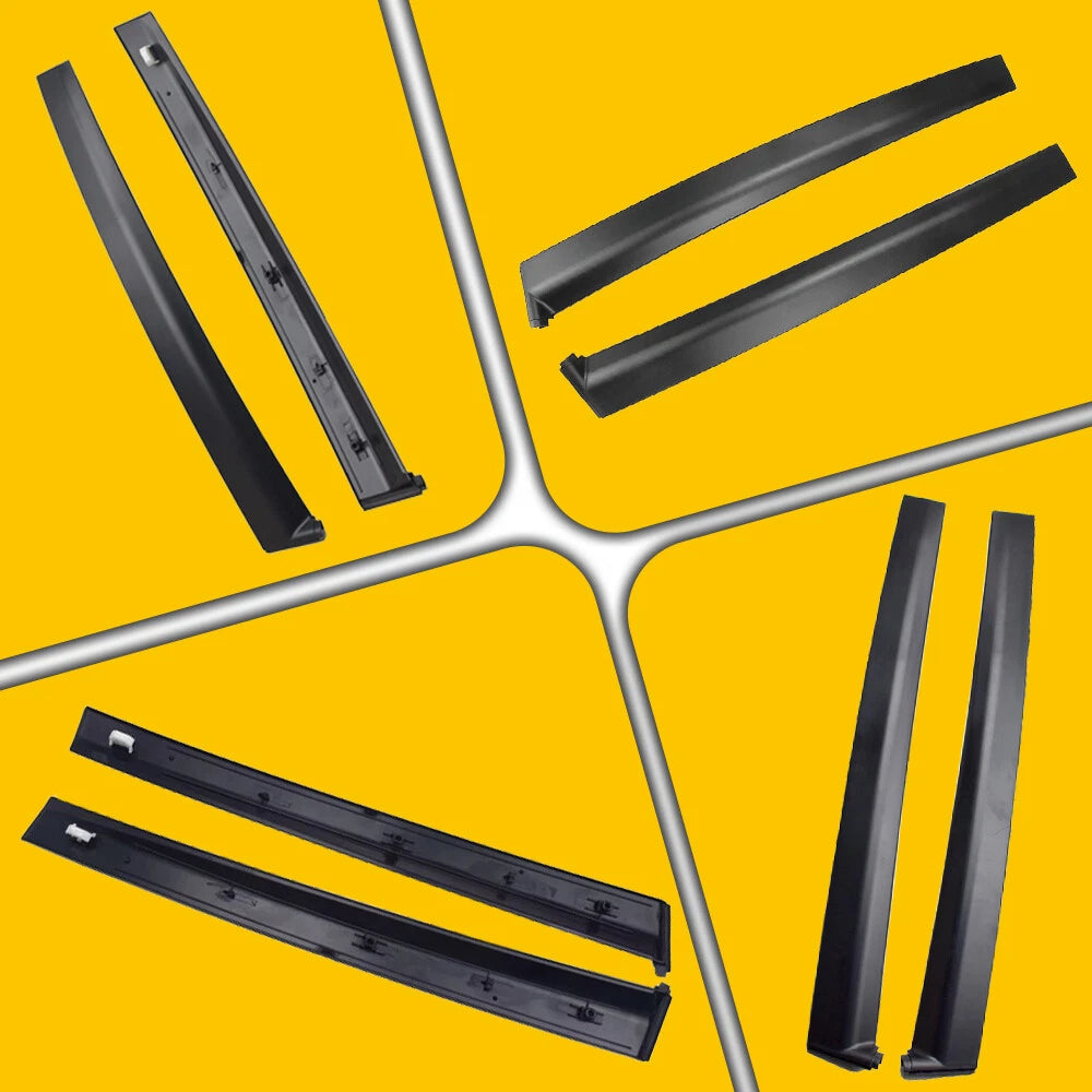 Set of 2 Door Garnish Trim Pillar Sash for Honda Civic (1992–1995)
