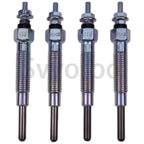 4Pcs Glow Plugs 11065-63G00 for Nissan TD27 QD32 Forklift (J02)