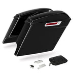 5'' Stretched Saddlebag Speaker Lid Cutout for Harley Touring (1993–2013)