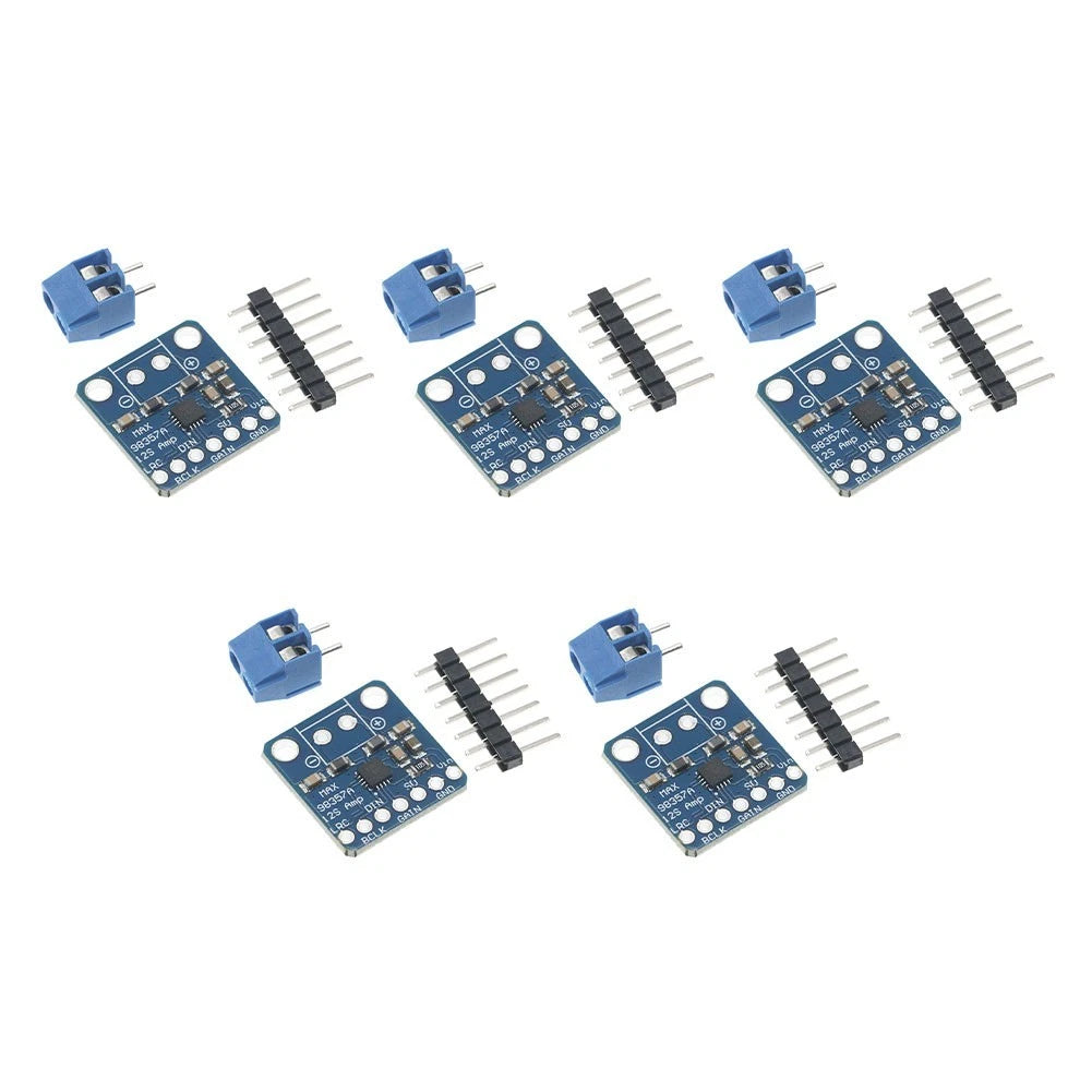 5pcs MAX98357 I2S Class D 3W Audio Decoder Board for Raspberry Pi (2012–2023)