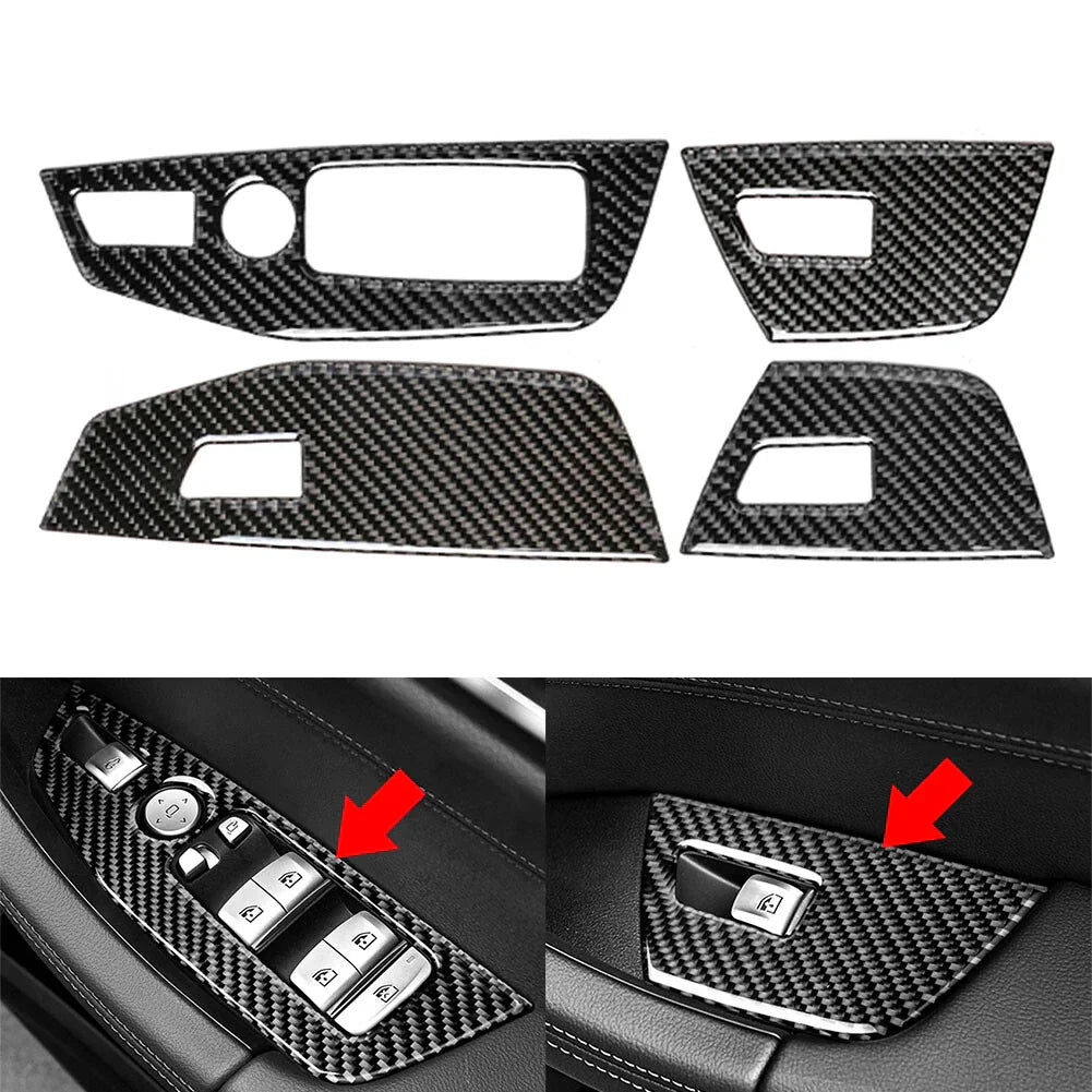 Window Lift Switch Cover Trim for BMW X3 G01 X4 G02 (2018-2023)