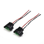 2pc H8 H11 Light Socket Wiring Adapter for Fog Light Headlight (Universal)