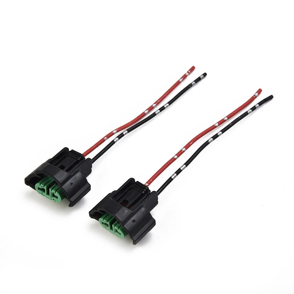2pc H8 H11 Light Socket Wiring Adapter for Fog Light Headlight (Universal)