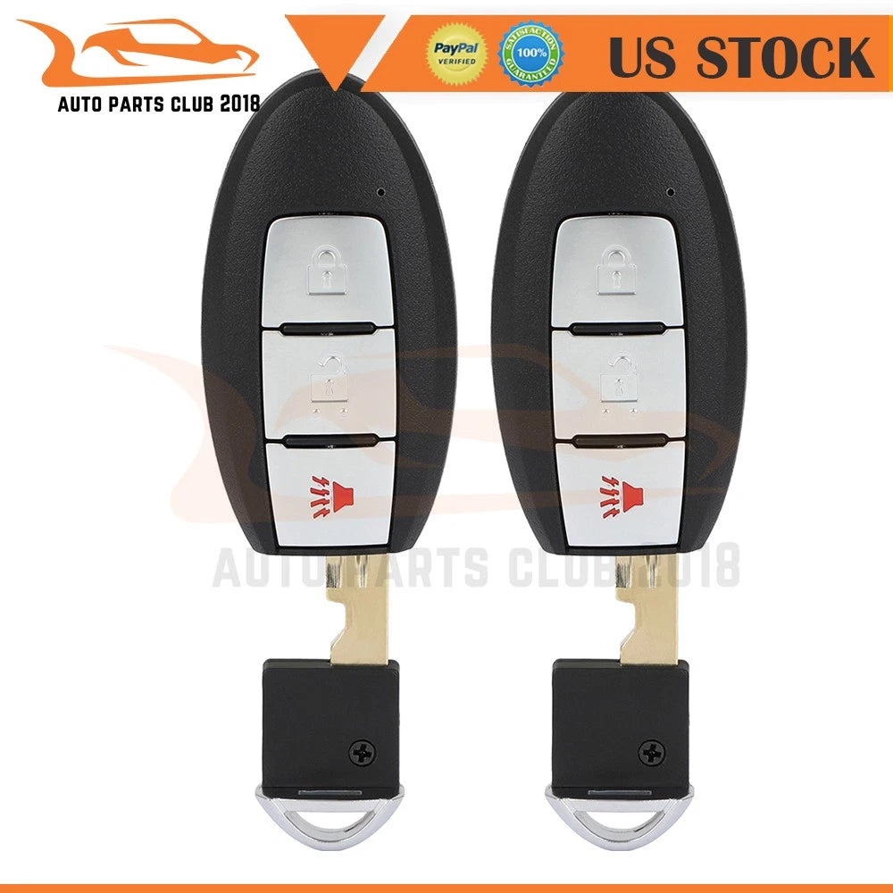 2X Key Entry Remote Fob for Nissan Kicks (2019–2020) KR5TXN3 3 Buttons 434MHz