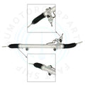 Power Steering Rack and Pinion for Mercedes-Benz ML320 ML350 ML450 ML500 (1998–2011)