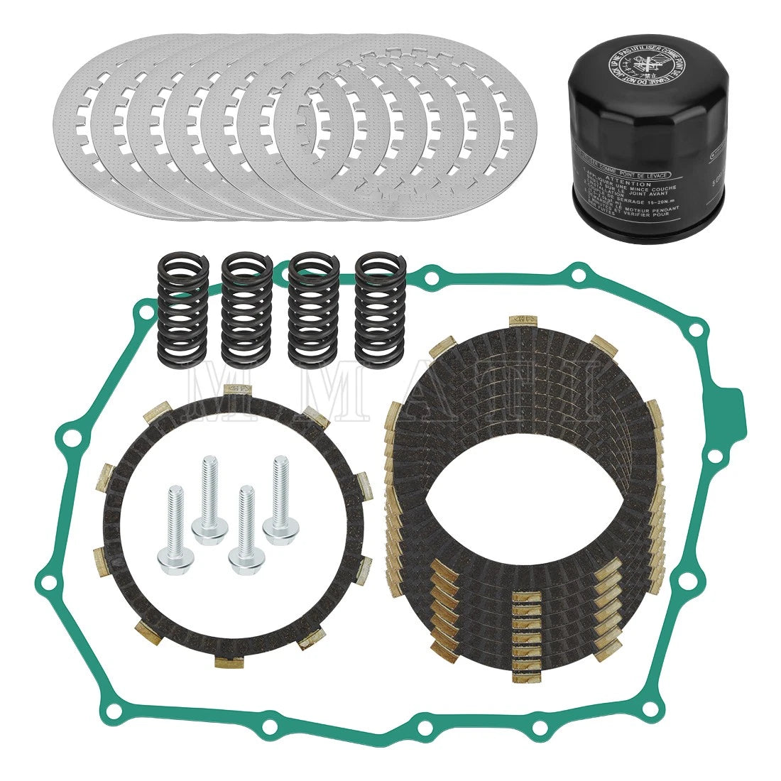 Clutch Plate & Oil Filter for Honda Shadow ACE 750 / Shadow Spirit 750 (1998–2003)