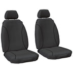 2 x Front & Rear Canvas Car Seat Covers for Hilux TGN16 (2005–2015)