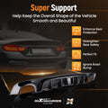 Rear Bumper Diffuser Lip with Brake LED for Infiniti Q50 (2018–2023)