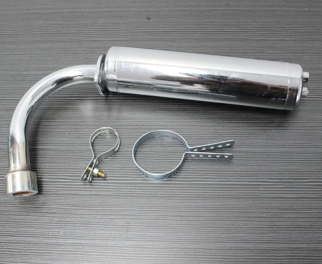Exhaust Muffler Pipe for Motorised Push Bike 100CC (2 Stroke)