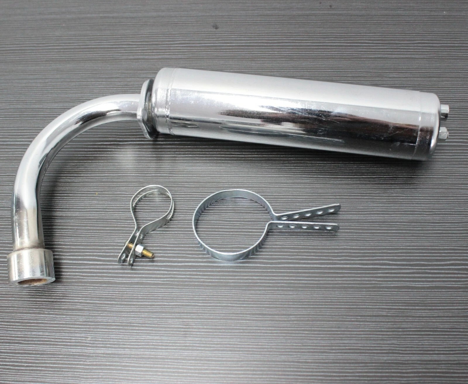 Exhaust Muffler Pipe for Motorised Push Bike 100CC (2 Stroke)