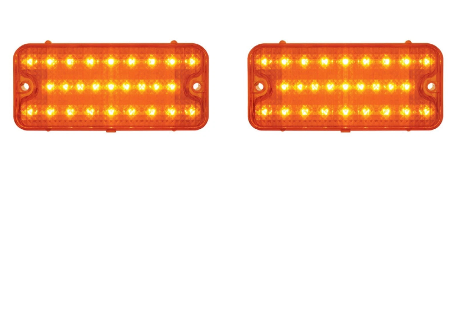 LED Amber Turn Signal Parking Light Pair Left for 1967–1968 Chevy Pickup