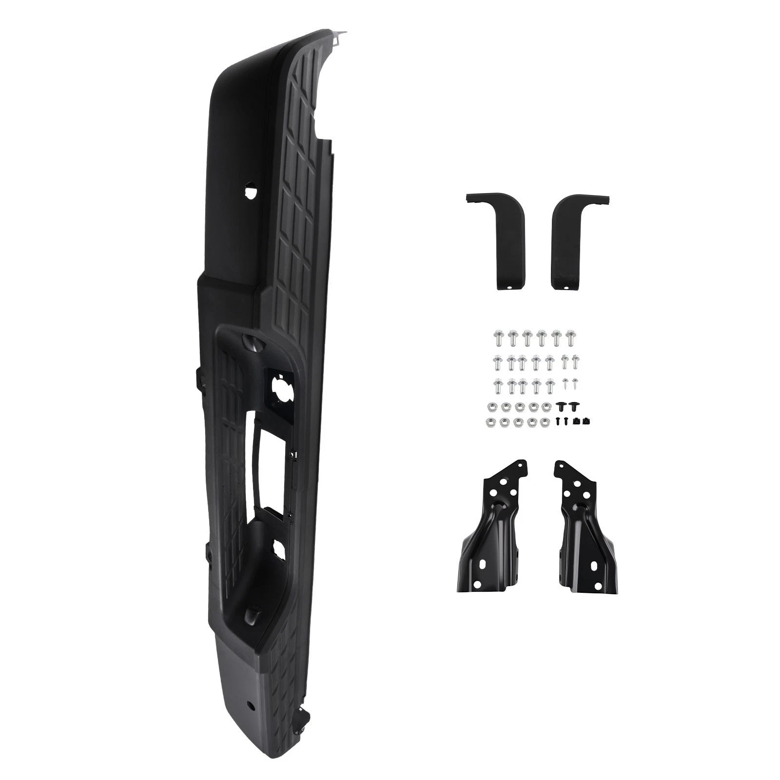 Rear Bumper Assembly for Chevrolet Silverado (2007–2013) GM1191124 Black