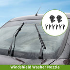 Windshield Washer Nozzle w/ Hose Connector for Toyota (No. 85381AE020)