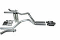 Dual Exhaust Kit for Chevy GMC 1500 (2019–2025) 2.5" Corner Exit